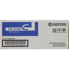 Тонер-картридж для (TK-5140C) KYOCERA ECOSYS P6130/M6030/M6530 (5K) син UNITON Premium GREEN LINE (Eco Protected)