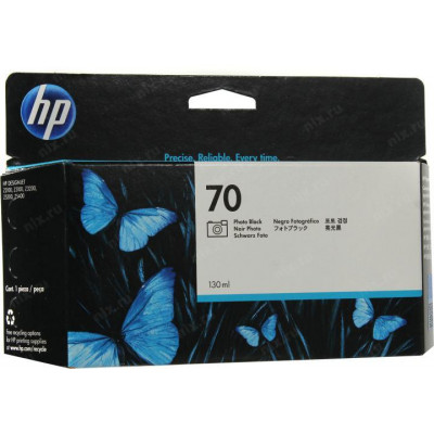 Картридж для ( 70) HP DesignJet  Z2100/Z3100/Z3200 C9449A Photo Black (130ml Dye) MyInk