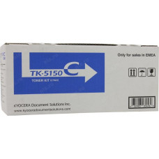 Тонер-картридж для (TK-5150C) KYOCERA ECOSYS P6035/M6035/M6535 (10K) син UNITON Premium GREEN LINE