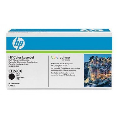 Картридж для HP Color LJ CP 4525 CE260X (649X) (восстановленный) ч (17K) UNITON Premium GREEN LINE (Eco Protected)