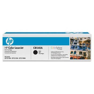 Картридж для HP Color LJ CP 1215/CM 1312 CB540A (125A) ч (22K) (compatible)