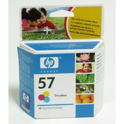 Картридж для ( 57) HP DJ 5550/Photosmart 7150  C6657A (восстановленный) Color (17ml) Unijet