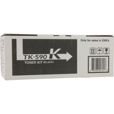 Тонер-картридж для (TK- 590K) KYOCERA FS-C5250/2026/2526/2626 (7K SAKATA) ч UNITON Premium GREEN LINE (Eco Protected)