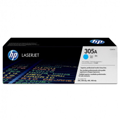 Картридж для HP Color LJ M351/ M451/MFP M375/М475  CE411A (305A) син (26K) UNITON Premium