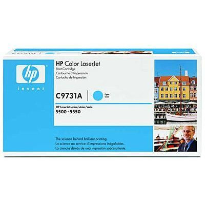Картридж для HP Color LJ 5500 C9731A (645A) (восстановленный) син (11K ) UNITON Premium
