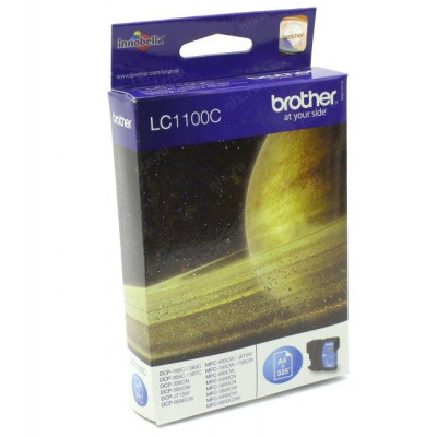 Чернила для Brother LC1100C/ LC980C (1лcyan)  B1100-01LC InkTec